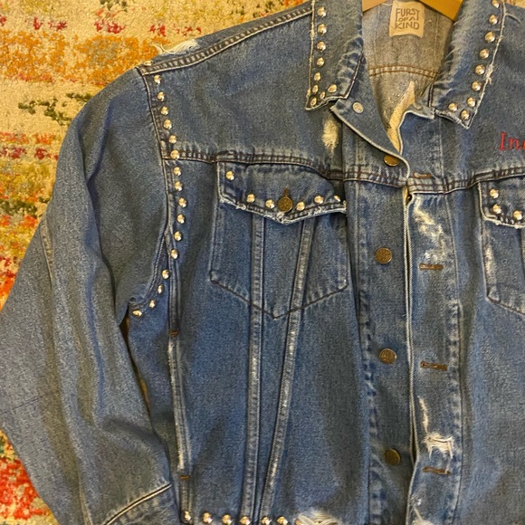 LF Furst of a Kind Over Size Denim Jacket - Picture 5 of 8